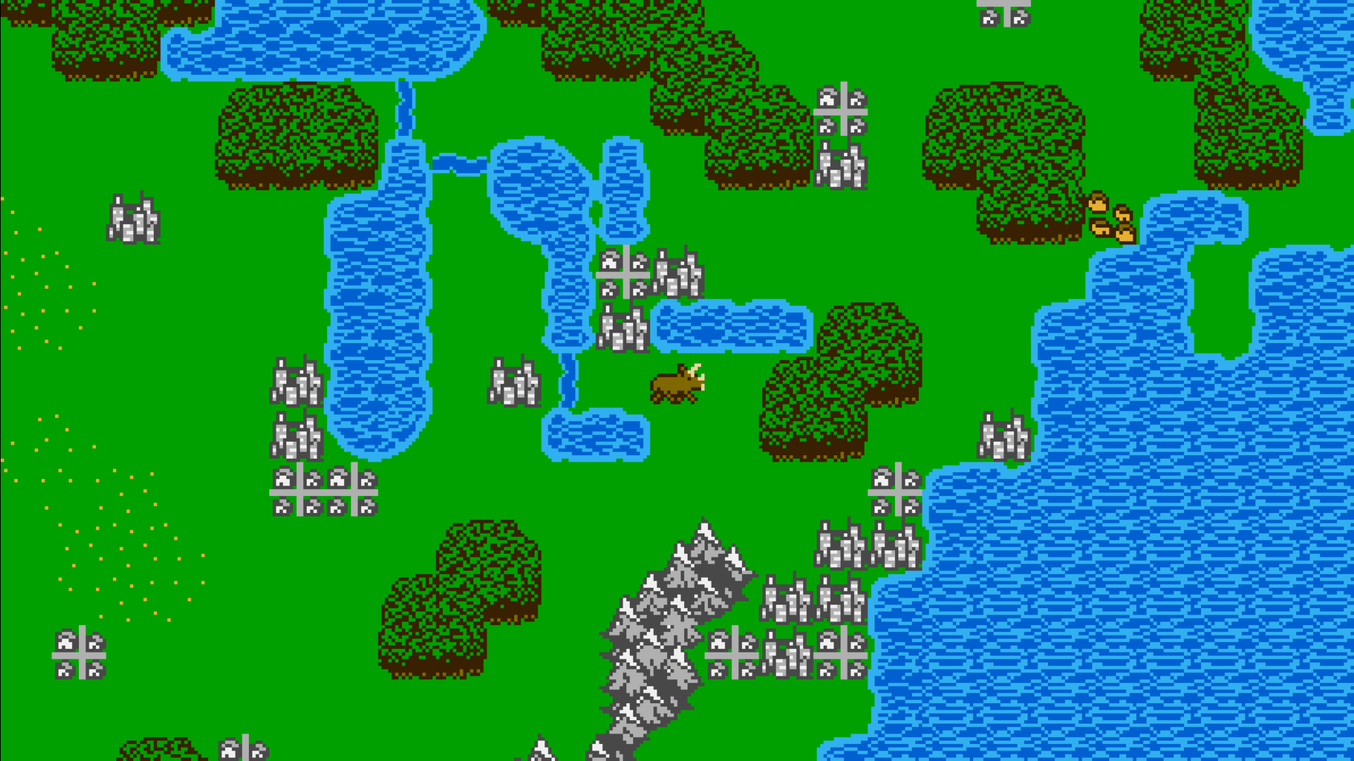 8Bit RPG GeoMythica Riding a Triceratops