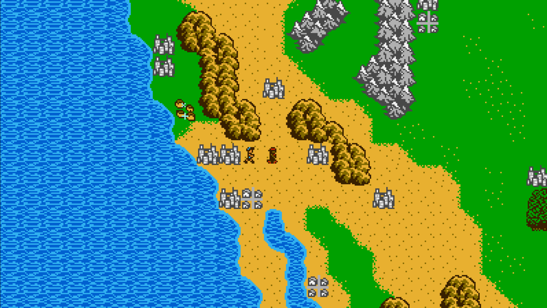 8Bit RPG Walking Around California